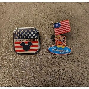 Disney Mickey Mouse Patriotic Pins